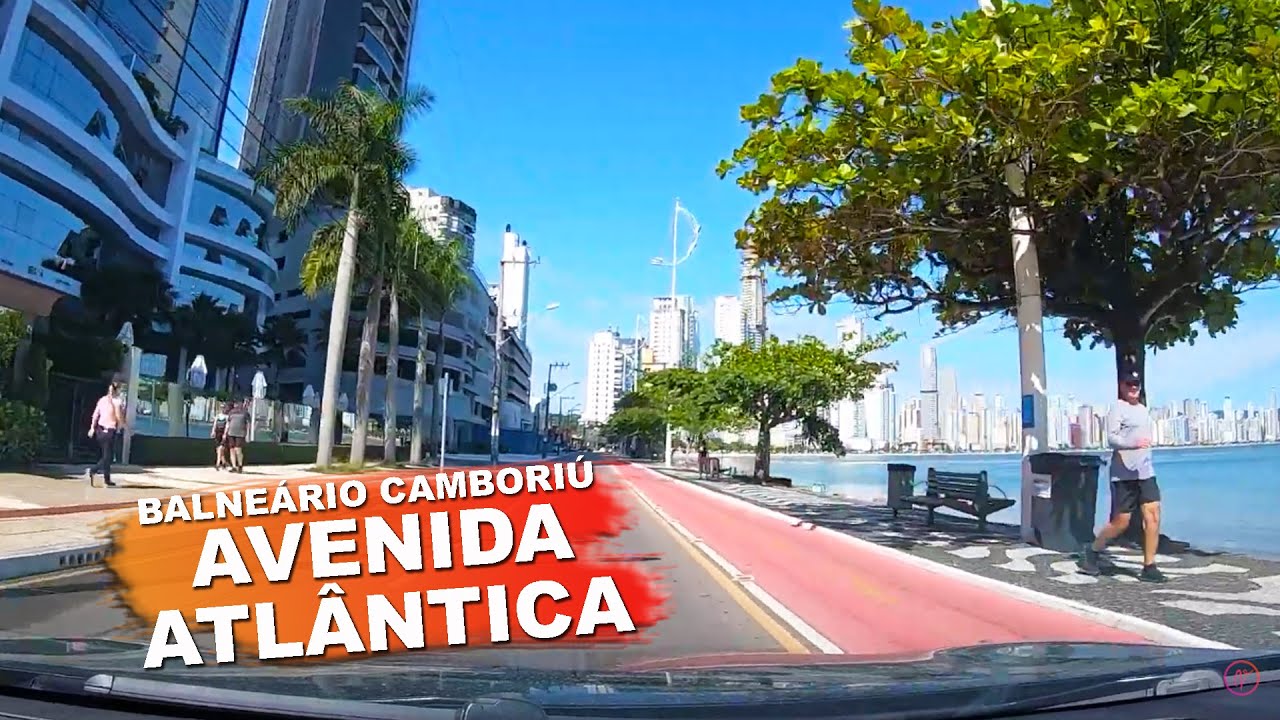 Avenida Atlântica em Balneário Camboriú